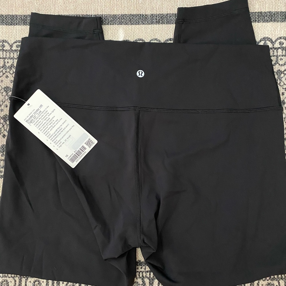 NWT LULULEMON WUNDER UNDER HR TIGHT 25”Lux